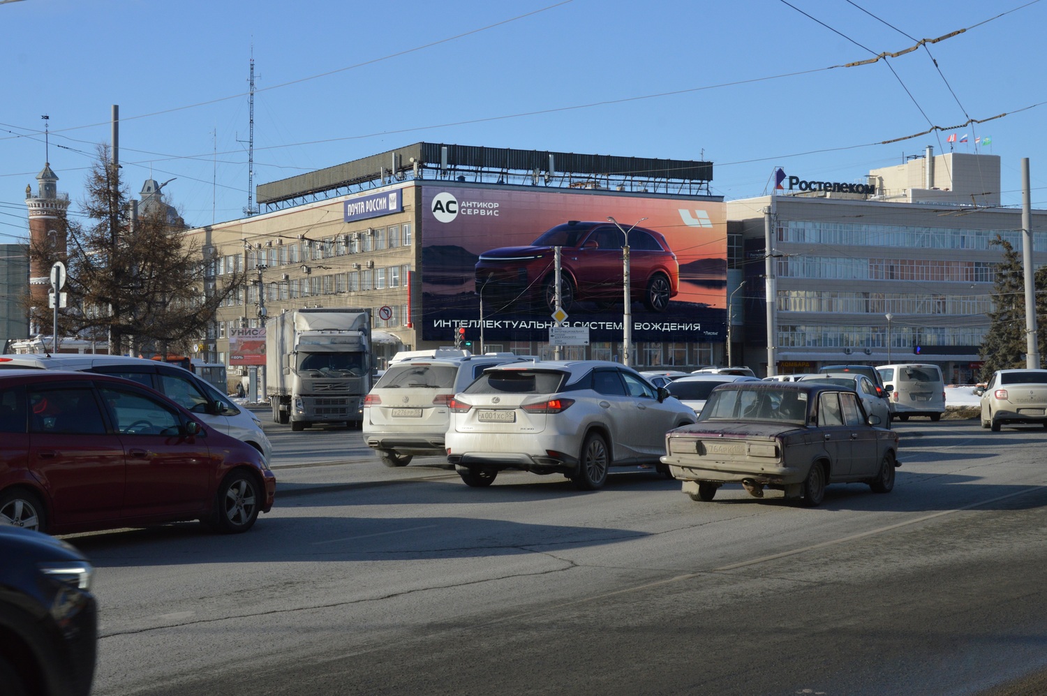 <span style="font-weight: bold;">Медиафасад по адресу: г.Омск, ул. Герцена, 1 (Главпочтамт)&nbsp;</span>